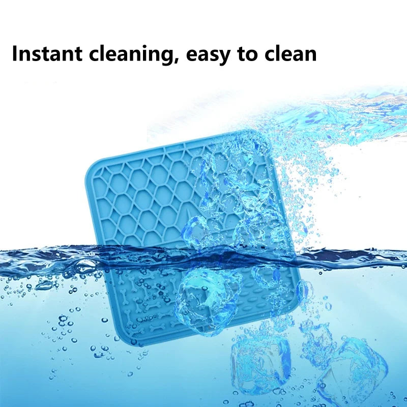 Silicone Lick Mat for Dogs & Cats with Suction Cups