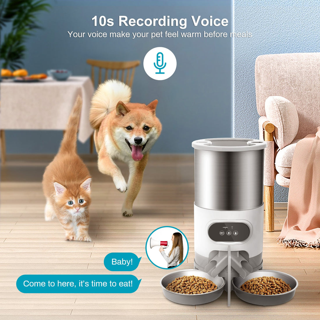 HappyPaws™ Smart Pet Feeder