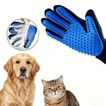 Pet Hair Remover Glove for Dogs and Cats