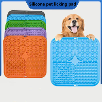 Silicone Lick Mat for Dogs & Cats with Suction Cups