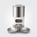 Wi-Fi Automatic Pet Feeder on a white background